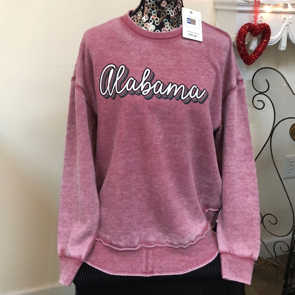 Alabama distressed name brand sweatshirts